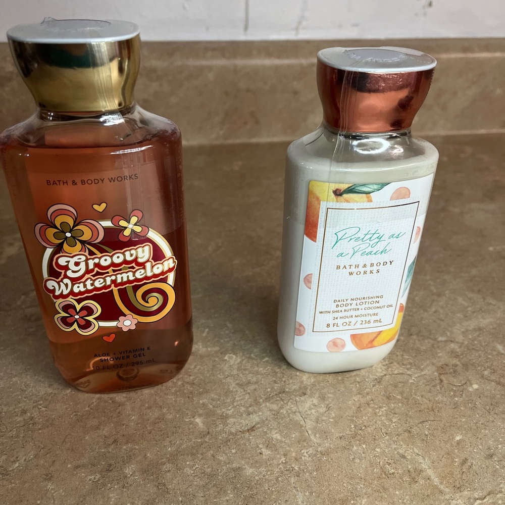 Bath & Body Works Shower Gel & Lotion